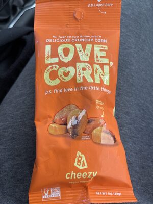 Cheezy Vegan Flavored Delicious Crunchy Corn, Cheezy Vegan