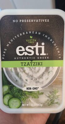 Esti Authentic Greek Tzatziki, 10 Oz
