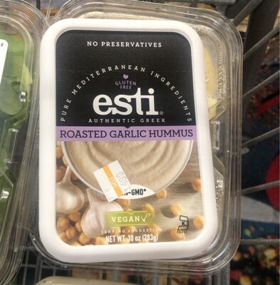 Roasted Garlic Hummus, Roasted Garlic