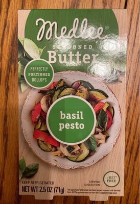 Seasoned Butter, Basil Pesto
