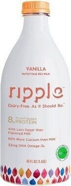 Vanilla Plant-Based Milk, Vanilla