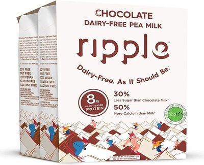 Chocolate Dairy-Free Pea Milk, Chocolate