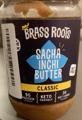 Classic Organic Sacha Inchi Seed Butter, Classic