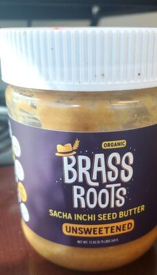 Unsweetened Organic Sacha Inchi Seed Butter, Unsweetened