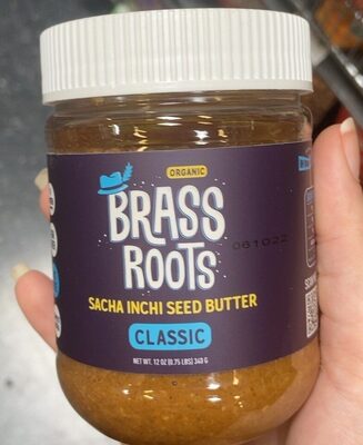 Classic Organic Sacha Inchi Seed Butter, Classic