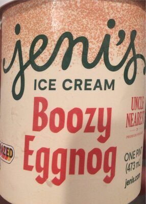 Boozy Eggnog Ice Cream, Boozy Eggnog