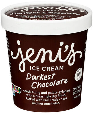 Darkest Chocolate Ice Cream, Darkest Chocolate
