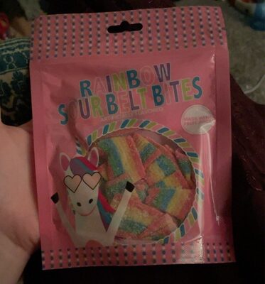 Sour Rainbow Belt Bites, Sour Rainbow