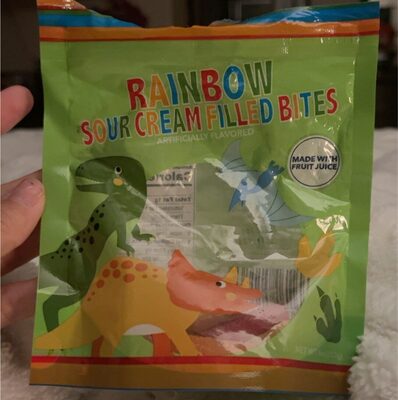 Rainbow Sour Cream Filled Bits, Rainbow Sour Cream