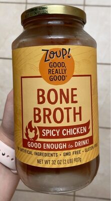 Spicy Chicken Bone Broth, Spicy Chicken
