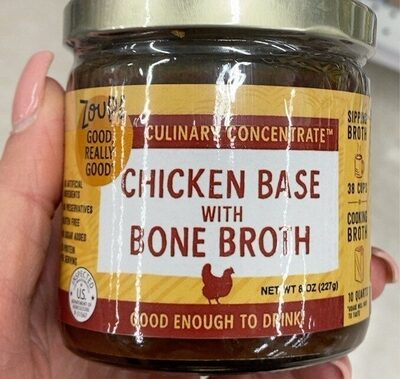 Chicken Base With Bone Broth, Chicken