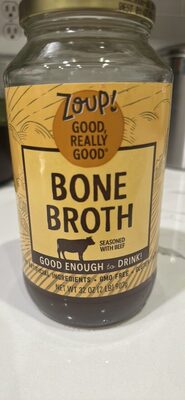 Bone Broth Seasoned With Beef, Bone Broth