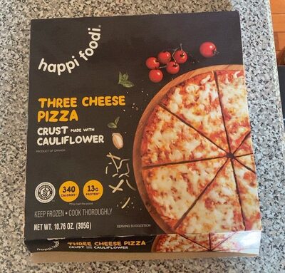 Cauliflower Three Cheese Crust Pizza, Cauliflower
