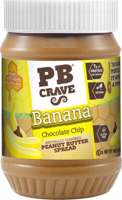 Banana Chocolate Chip Peanut Butter Spread, Banana Chocolate Chip