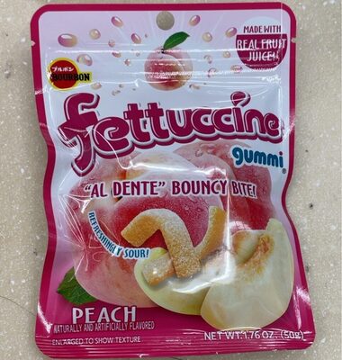 Peach Fettuccine Gummi, Peach