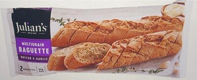 Butter & Garlic Multigrain Baguettes, Butter & Garlic