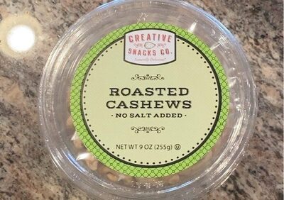 Roasted Cashews, Roasted