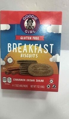 Gluten Free Cinnamon Brown Sugar Breakfast Biscuits, Cinnamon; Brown Sugar