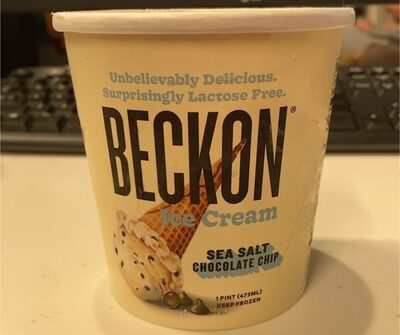 Sea Salt Chocolate Chip Ice Cream, Sea Salt; Chocolate Chip