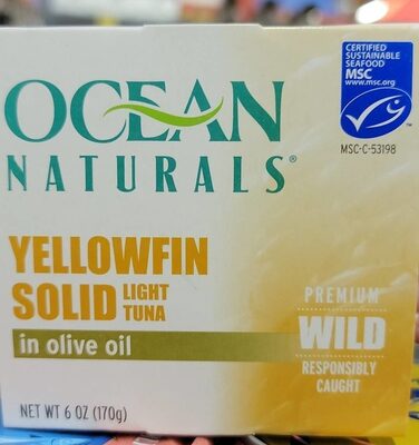 Yellowfin Solid Light Tuna In Olive Oil, Yellowfin Solid Light In Olive Oil