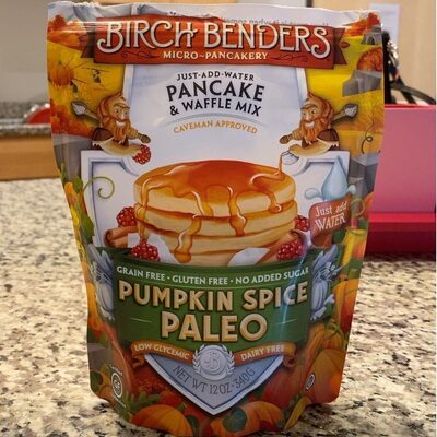 Pumpkin Spice Paleo Pancake & Waffle Mix, Pumpkin Spice Paleo