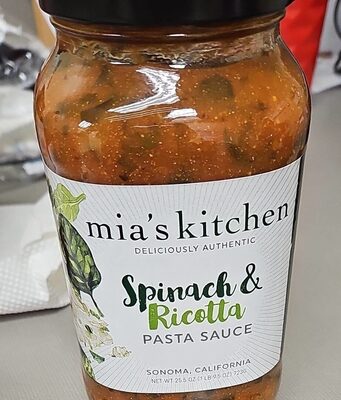 Spinach & Ricotta Pasta Sauce, Spinach & Ricotta