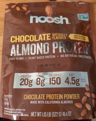 Chocolate Almond Protein Powder, Chocolate
