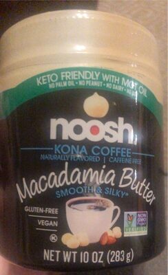 Kona Coffee Caffeine Free Macadamia Butter, Kona Coffee