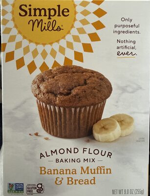 Almond Flour Banana Muffin Baking Mix, Banana
