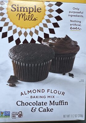 Almond Flour Chocolate Muffin & Cake Baking Mix, Chocolate