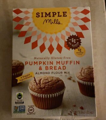 Pumpkin Muffin & Bread Almond Flour Mix, Pumpkin Muffin & Bread