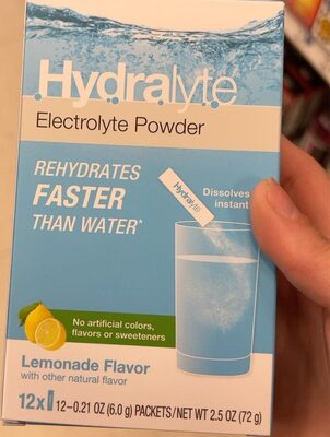 Lemonade Flavor Electrolyte Powder, Lemonade