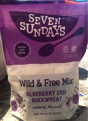 Blueberry Chia Buckwheat Wild & Free Mix, Blueberry Chia Buckwheat