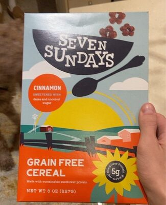 Cinnamon Grain Free Cereal, Cinnamon