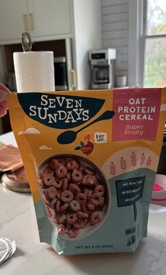 Super Fruity Oat Protein Cereal, Super Fruity