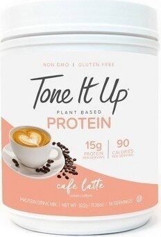 Plant-Based Protein 15 G Drink Mix, Cafe Latte, Cafe Latte