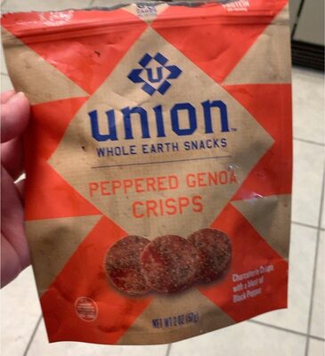 Peppered Genoa Crisps, Peppered Genoa