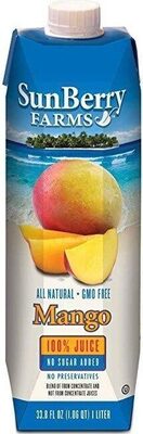 100% Mango Juice Blend From Puree And Concentrate, Mango