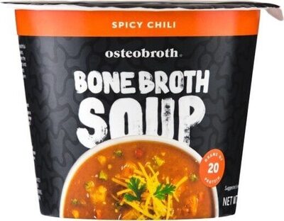 Spicy Chili Bone Broth Soup, Spicy Chili