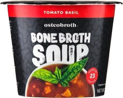 Tomato Basil Bone Broth Soup, Tomato Basil