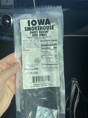 Beef Jerky, Sweet Kickin