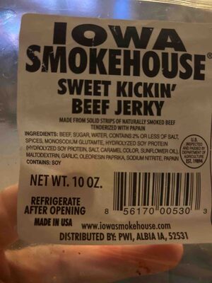 Sweet Kickin' Beef Jerky, Sweet Kickin'