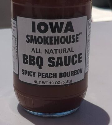 Spicy Peach Bourbon BBQ Sauce, Spicy Peach Bourbon