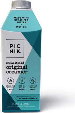 Unsweetened Keto Creamer, Unsweetened