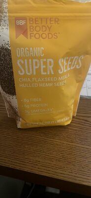 Organic Chia, Flax & Hemp Super Seeds