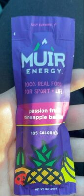 Fast Burning Real Food Nutrition, Passion Fruit Pineapple Banana