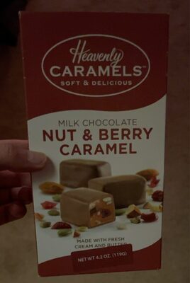 Nut & Berry Caramel Milk Chocolate, Nut & Berry Caramel