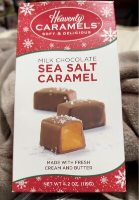 Sea Salt Caramel Milk Chocolate, Sea Salt Caramel