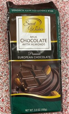 Milk Chocolate With Almonds, Almonds