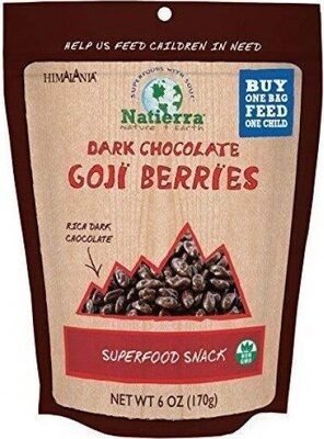 Dark Chocolate Goji Berries, Dark Chocolate